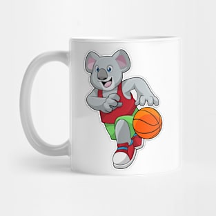 Koala at Basketball Sports Mug